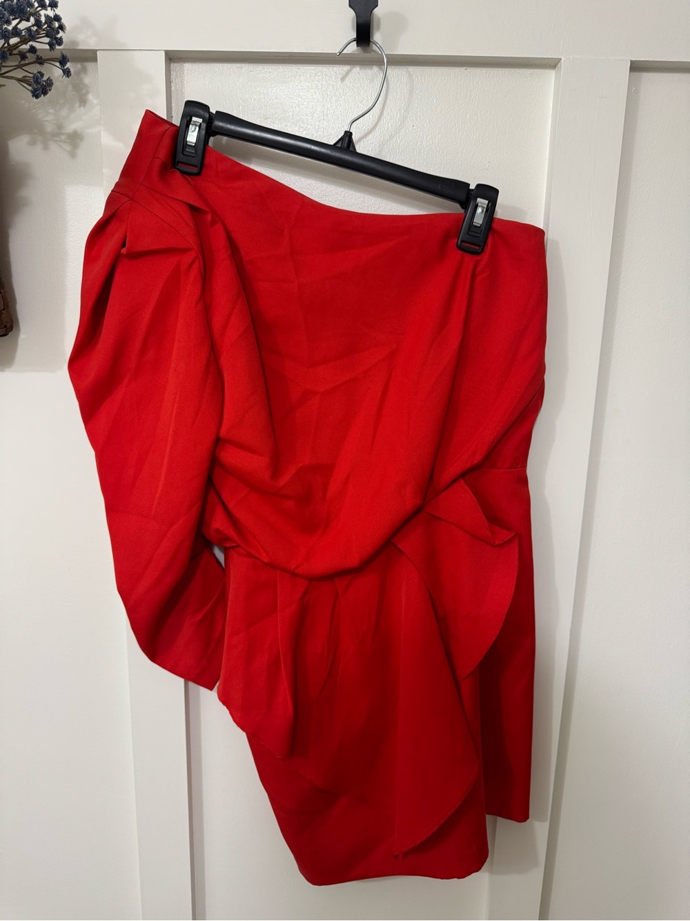 DO+BE Red One-Shoulder Dress